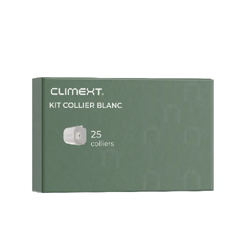 Kit 25 colliers Blancs EDEN